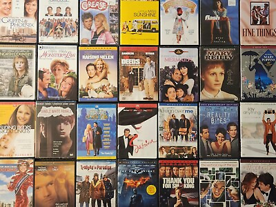#ad JUMBO DVD LOT #2 of 4 Pick Your Own Movies New and Like New Case Included $3.19