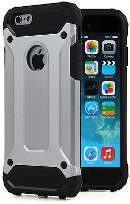 #ad Heavy Duty Shockproof Case Armor Guard Shield For iPhone 8 7 6 Plus SE 5S 5 $4.99