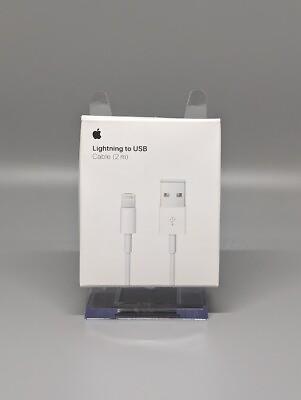 #ad #ad Genuine Apple MD819AM A 2 Meter Lightning to USB Cable Open Box $11.20