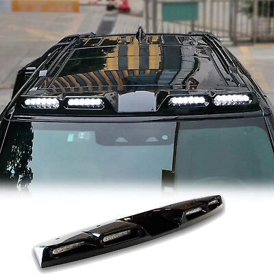 Roof light fits for Land Rover Defender 110 90 130 2020 2023 Glossy black lamp $589.99