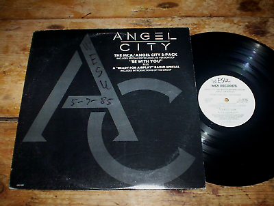 #ad ANGEL CITY Be With You RADIO SPECIAL WLP 2 lp MCA L33 2 1295 INTERVIEWS MUSIC $39.95