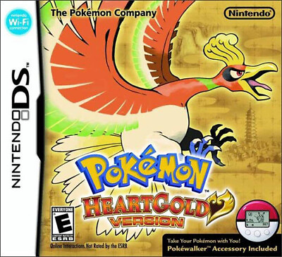 #ad Pokemon HeartGold Nintendo DS TESTED $269.99