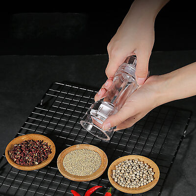 #ad Manual Grinder No Odor Adjustable Manual Pepper Mill Shakers Practical $9.40