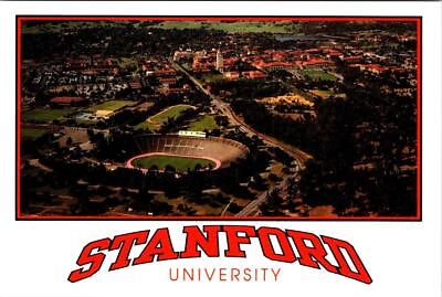 #ad Palo Alto CA California STANFORD UNIVERSITY Campus Football Stadium 4X6 Postcard $5.05