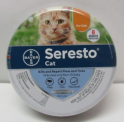 #ad 1 pcs Seresto³ Flea³ and Tick³ for Cat Collar prevention and Treat 8 Months US $18.59