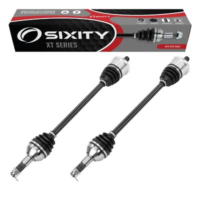 #ad 2 pc Sixity XT Rear Left Right Axles for Can Am Maverick 1000R DPS X mr rs db $158.99