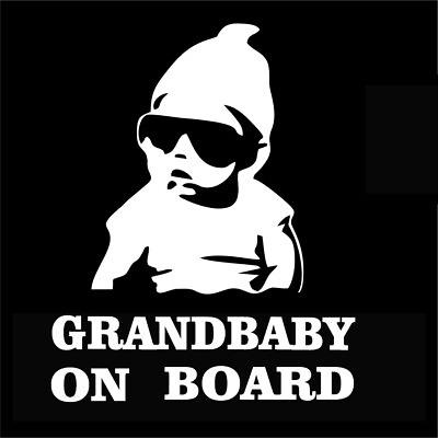 #ad GrandBaby on board car decal $6.99