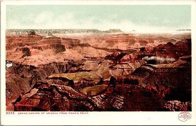 #ad Vtg Grand Canyon of Arizona AZ from Rowe#x27;s Point 1905 Old View Postcard $4.99