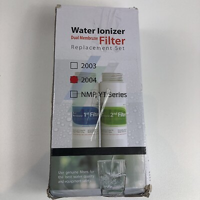 #ad Water Ionizer Dual Membrane Filter Replacement Set Ty 2004 Mmp5050 7070 9090 11T $39.95