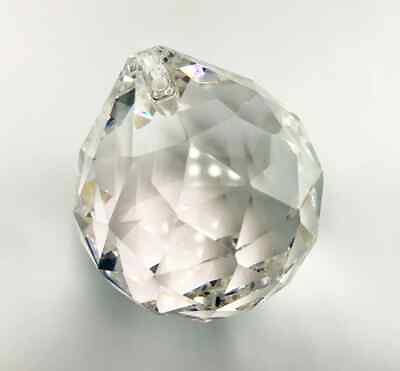 #ad 20mm Asfour Crystal Clear Crystal Sun Catcher Crystal Ball Prisms 1 Hole $92.30