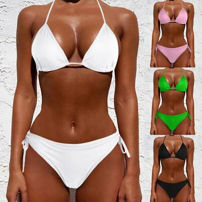 #ad Fashion Sexy Padded Bikini Set Women Swimwear Swimsuit Female Beach Bathing Suit $17.84