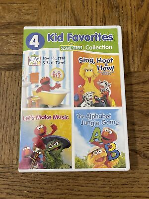 #ad Sesame Street 4 Kid Favorites DVD $11.88