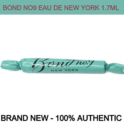 #ad Bond No. 9 Eau de New York Eau de Parfum Unisex Mini 1.7ml 0.05oz Spray NEW $19.99