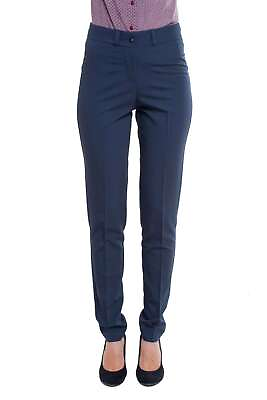 #ad Pants With High Landing Without Pockets Blue Fashionable NEW $47.78