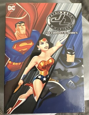 #ad Justice League The Complete Series DVD 10 Disc Box Set NEW SEALED $20.99