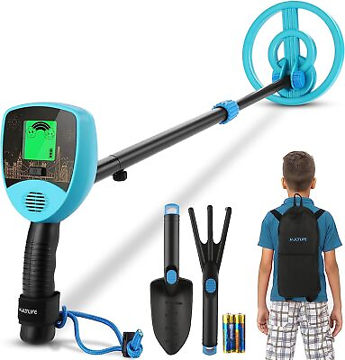#ad Junior Treasure Finder Metal Detector for Kids Hunting Gold Coin Good Finds $31.99