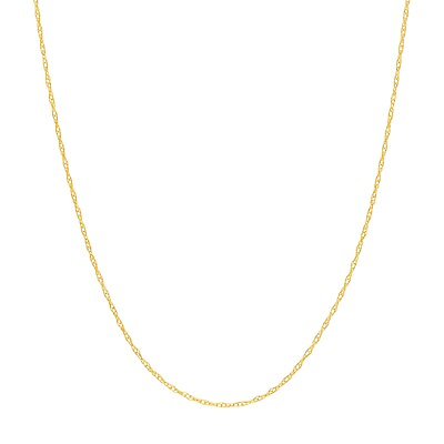 #ad 0.60mm Rope Chain Real 14K Yellow Gold 18quot; $43.99