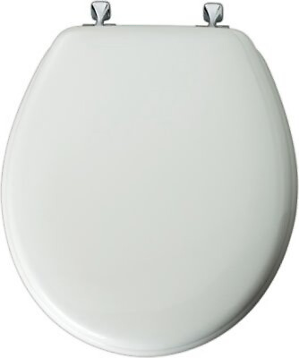 #ad Mayfair 44CP 000 White Enamel Toilet Seat $46.99