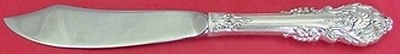 #ad Sir Christopher by Wallace Sterling Silver Fish Knife HH with Stainless 8 1 4quot; $59.00