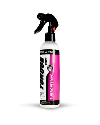 #ad Plastic Trim Restorer Spray Restore Shine Torque Detail Vinyl Rubber Spray $29.99