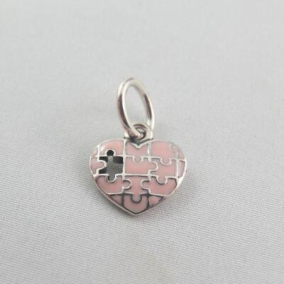 #ad Heart Charm Complete My Heart Charm Puzzle Piece Charm Pandora B153 C $45.50