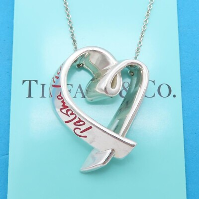 #ad Tiffany Paloma Picasso Large Loving Heart Necklace limited $224.99