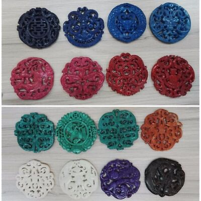 #ad Multicolor Vintage Stone Pendant Necklace Decors Fashion Acrylic Necklaces 1pcs $24.54