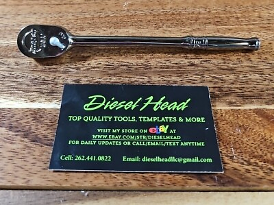 #ad *New* Snap On TL72 1 4quot; Head Long Chrome Handle Ratchet FREE SHIPPING $124.99