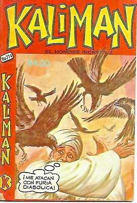 #ad Kaliman El Hombre Increible #774 Septiembre 26 1980 Mexico $9.59