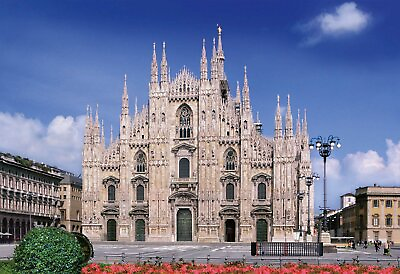 #ad 300 Piece Jigsaw Puzzle Aim Puzzle Master World Scenery Duomo of Milan Italy 2 $44.70