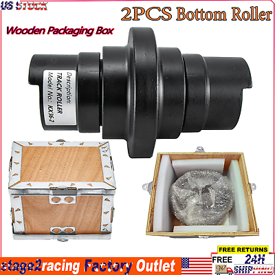 #ad 2PCS Bottom Roller for KUBOTA KX36 2 KX41 2 Mini Excavator Undercarriage $278.00