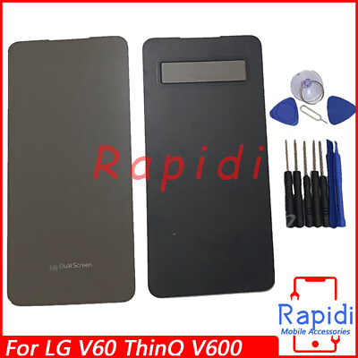 Replace For LG V60 ThinQ V600 V605 5G Dual Screen Case Front Glass Parts amp; Tools $25.02