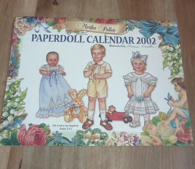 #ad Martha Pullen Paperdoll 2002 Calendar Theresa Borelli $12.99