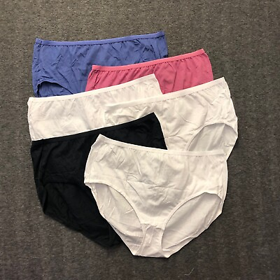 #ad Unbranded Multicolor Panties Women Size 11 Assorted 6 Pack Underwear NWOT $10.42