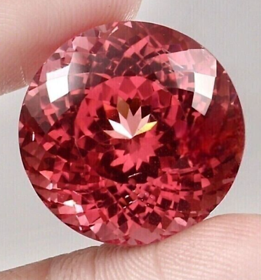 #ad GIE Natural Certified Ceylon Padparadscha Sapphire 151 Ct Round Loose Gemstone $255.00