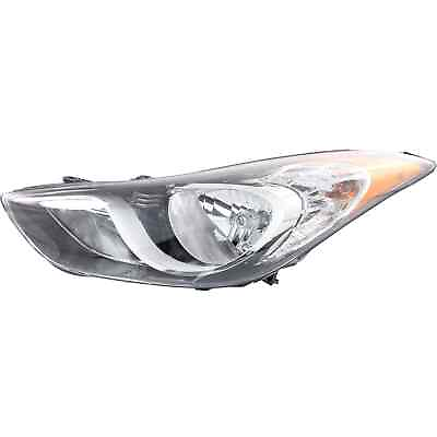 #ad New Driver Side Headlight For Hyundai Elantra 2011 2013 CAPA $196.56