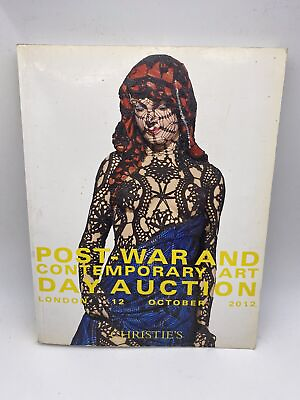 #ad Christies Post War and Contemporary Art Day Auction Catalog London OCT 2012 $39.99