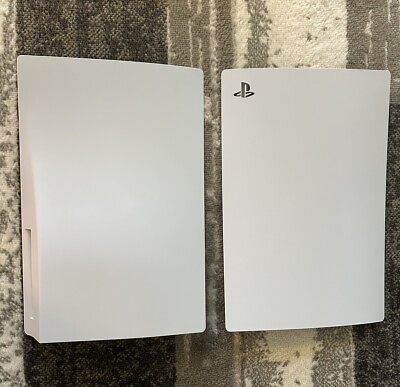 #ad NEW PlayStation 5 PS5 OEM Original WHITE Cover Plates DISC VERSION $42.99