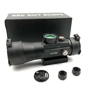 #ad Hunting 3X44 Riflescope Fit 11 22mm Red Green Dot Sight Scope Tactical Optics US $30.99