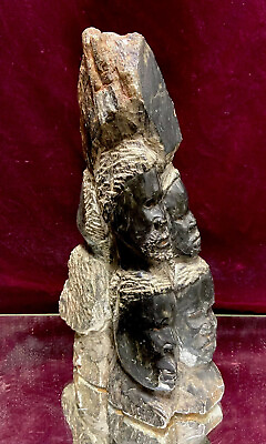 #ad VTG. Shona Stone Sculpture Zimbabwe African Abstract Folk Art $675.99