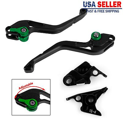 #ad NEW Short Clutch Brake Lever fit for Kawasaki Z650 VERSYS 1000 650cc Z900 UE $33.89