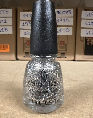 #ad China Glaze Nail Polish 1423 Silver Of Sorts 0.5 oz $8.00