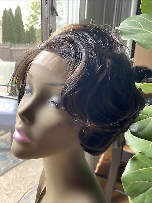 #ad lace front wig synthetic short $22.00