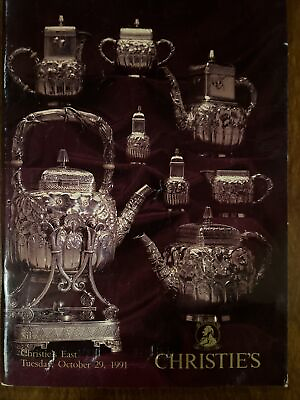 #ad Christie’s Catalog: Silver October 29 1991 $10.00