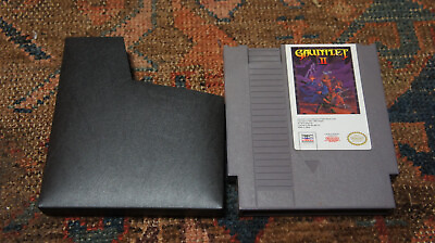 #ad Gauntlet 2 Nintendo NES Cartridge w Dust Sleeve $12.99