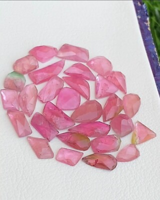 #ad 26 Ct Natural Pink Tourmaline ROSECUTS Wholesale price Perfect for Jewelry L73 $88.00
