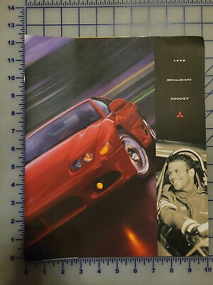 #ad 1998 Mitsubishi 3000 GT Brochure 3000GT VR4 Turbo $13.49