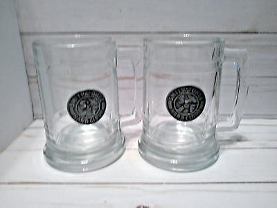 #ad Smith Forge Hard Cider Mugs set of 2 Pewter emblem $15.99