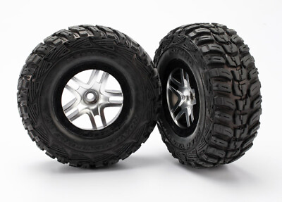 #ad Traxxas SCT Black Beadlock Wheels and Kumho Tires 2 5882R $24.95