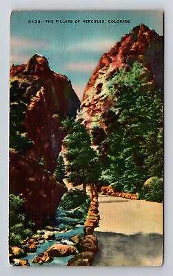 #ad CO Colorado The Pillars Hercules Vintage Postcard $7.99